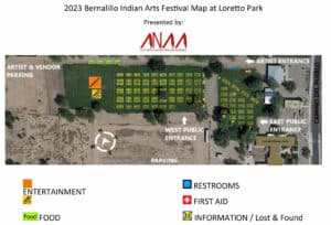 map of festival grounds