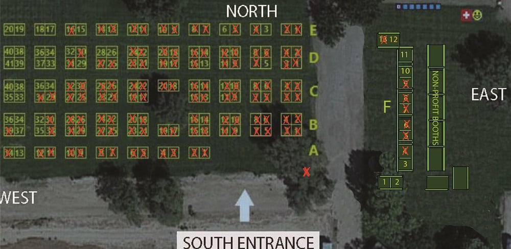 2024 booth map - F booths-current